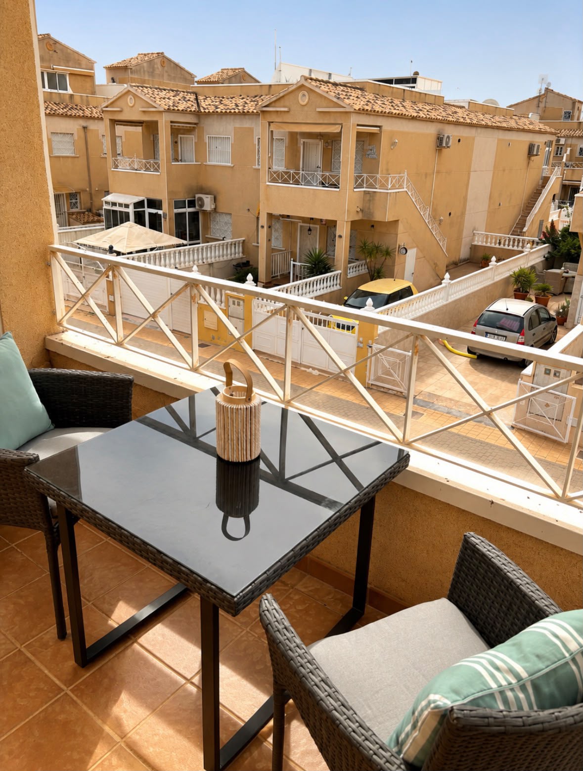 Balcon et terrasse extérieure privée